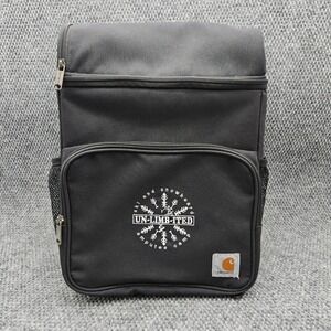 Carhartt Black Insulated 20 Can Cooler Backpack Un-Limb-Ited Snowboard Camping